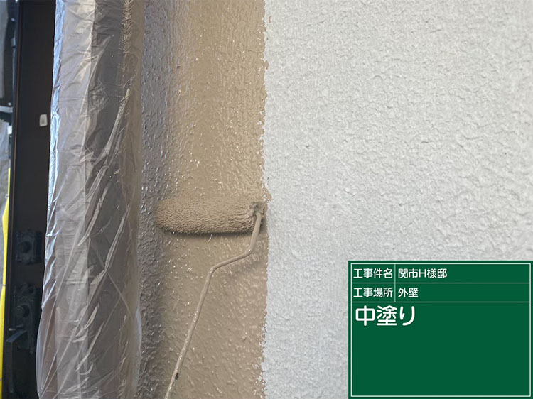 外壁塗装（関市・H様邸）