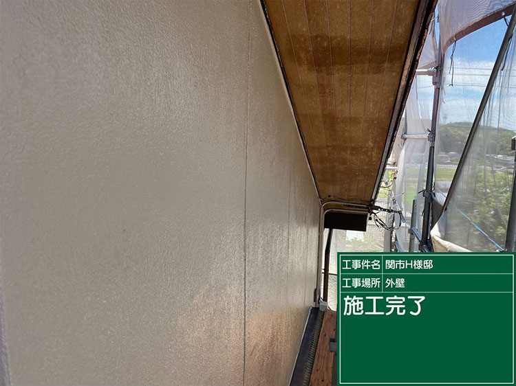 外壁塗装（関市・H様邸）