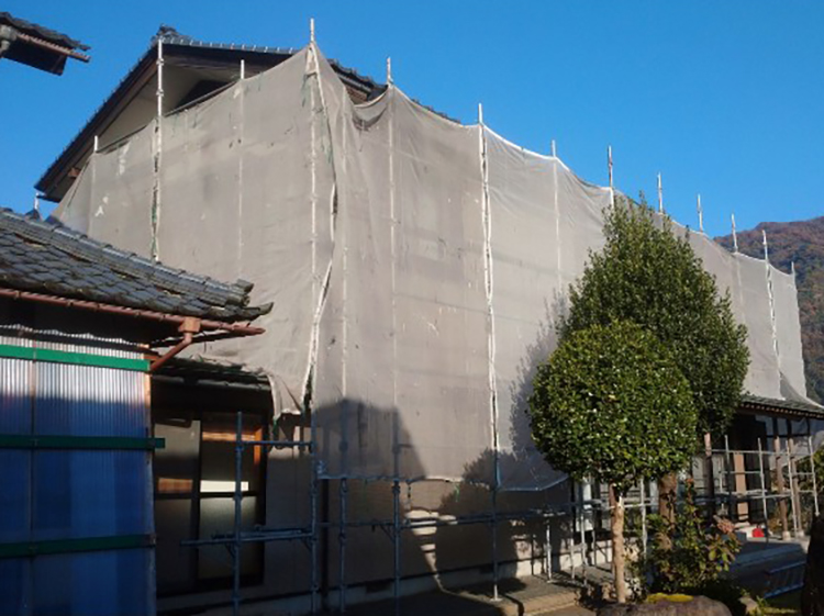 外壁塗装（吉田郡・Y様邸）