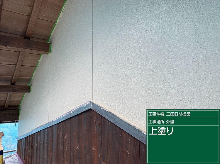 外壁塗装（坂井市・M様邸）