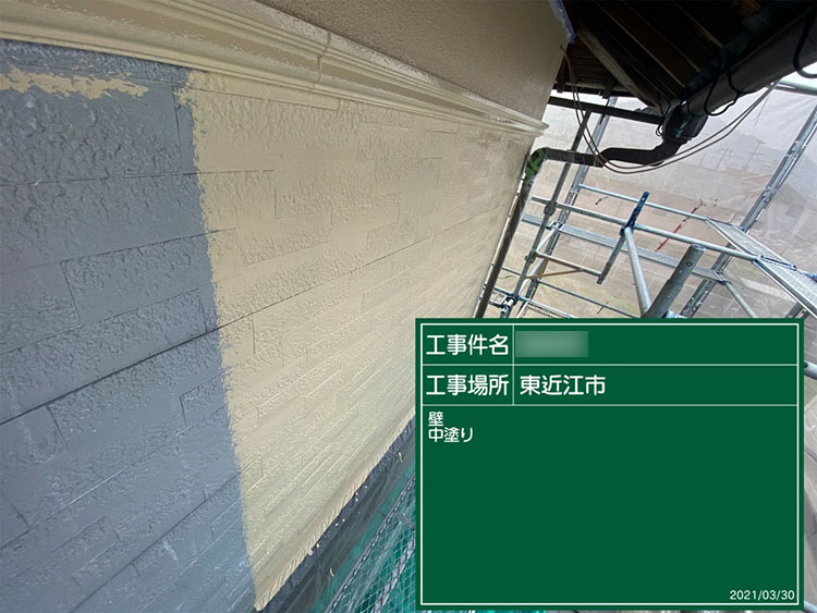外壁塗装（東近江市・W様邸）