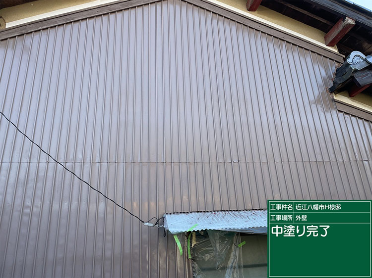 外壁塗装（近江八幡市・H様邸）