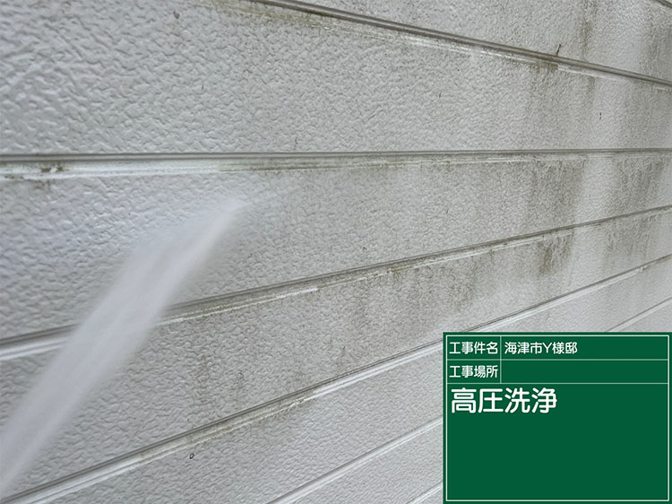 外壁塗装（海津市・Y様邸）