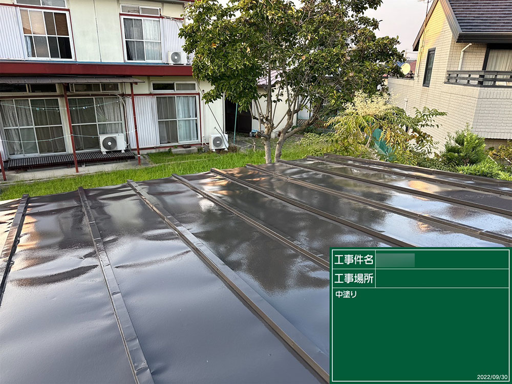 屋根塗装（名古屋市・M様邸）