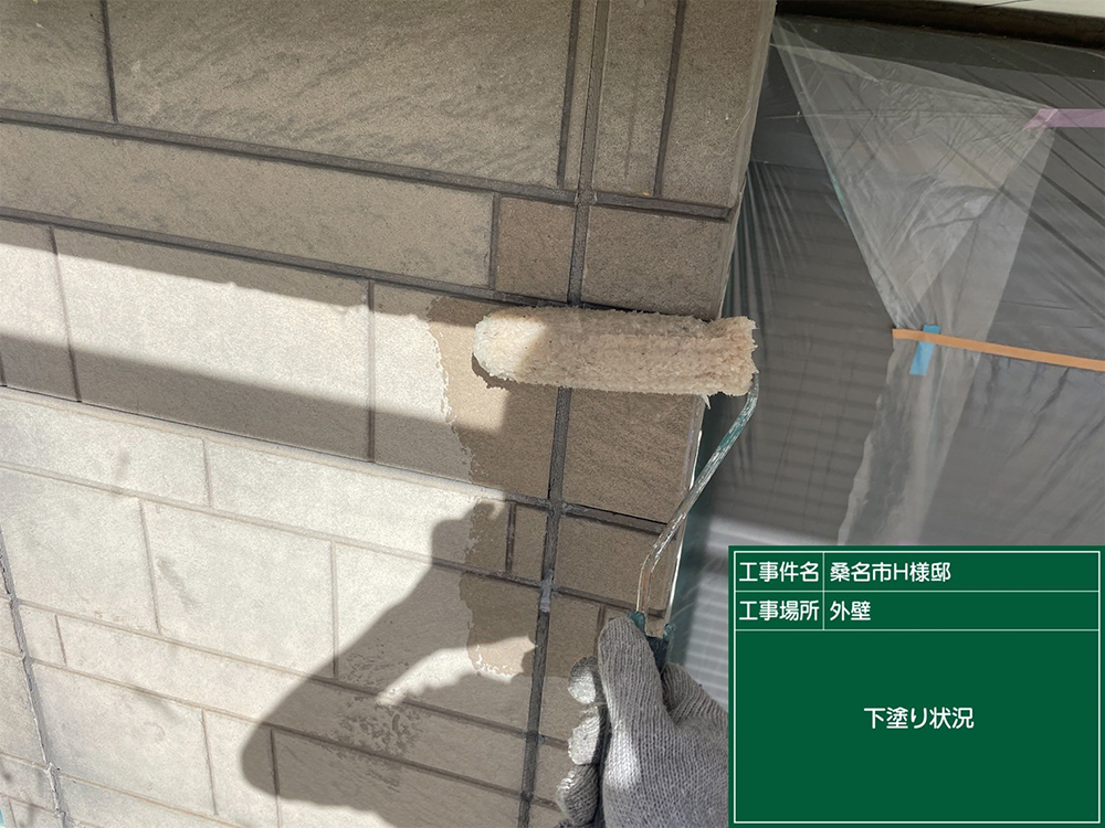 外壁塗装（桑名市・H様邸）