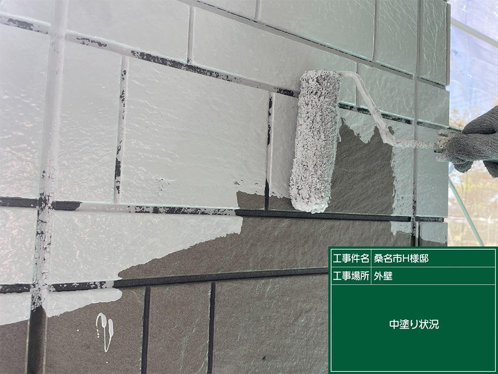 外壁塗装（桑名市・H様邸）