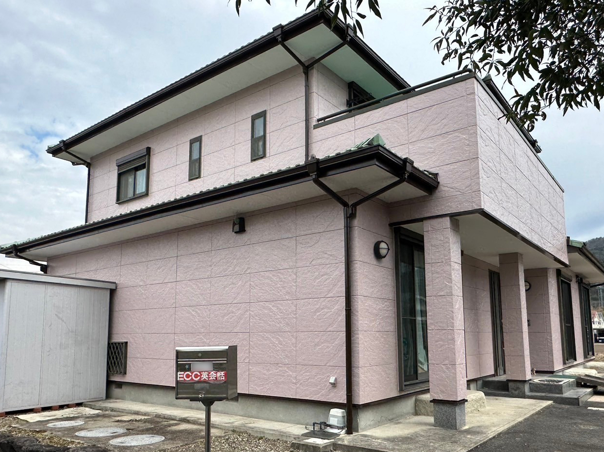 外壁塗装（加茂郡・I様邸）