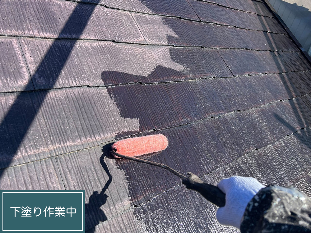 屋根塗装（各務原市・Y様邸）