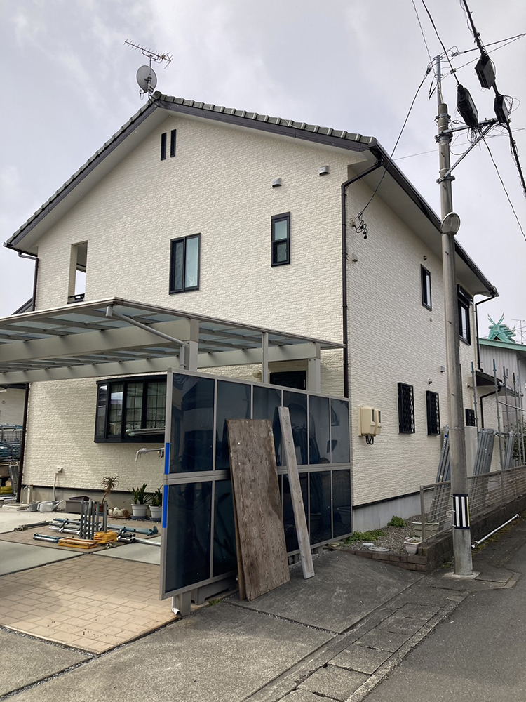 外壁塗装（岐阜市・O様邸）