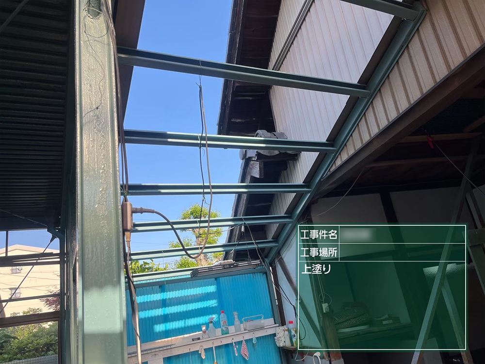 防水工事（羽島郡・I様邸）
