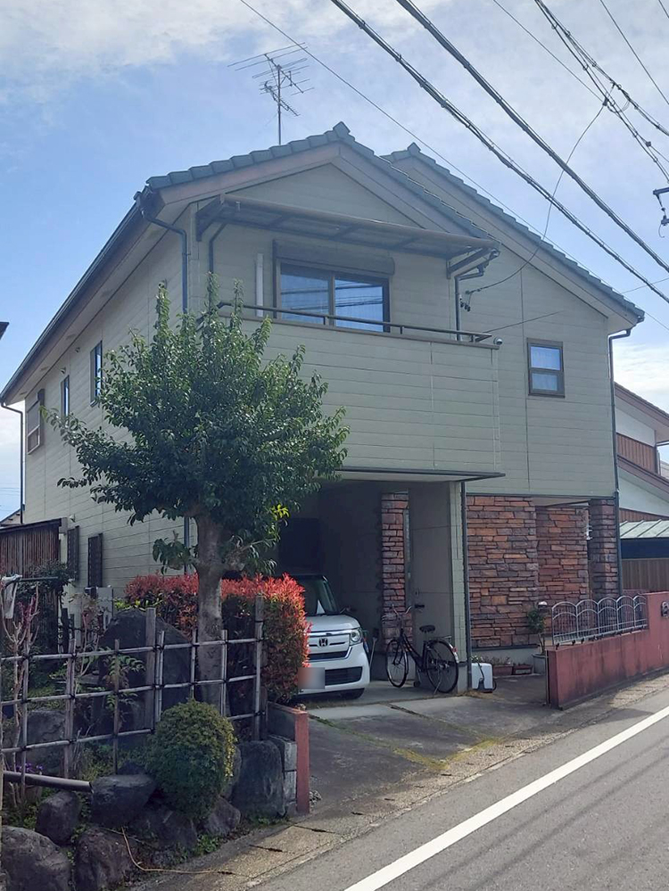 外壁塗装（羽島郡・S様邸）