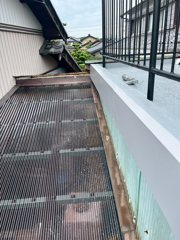 防水工事（羽島郡・I様邸）