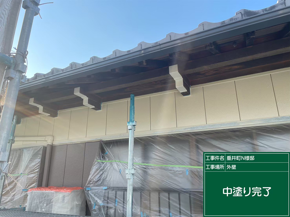 外壁塗装（不破郡・N様邸）