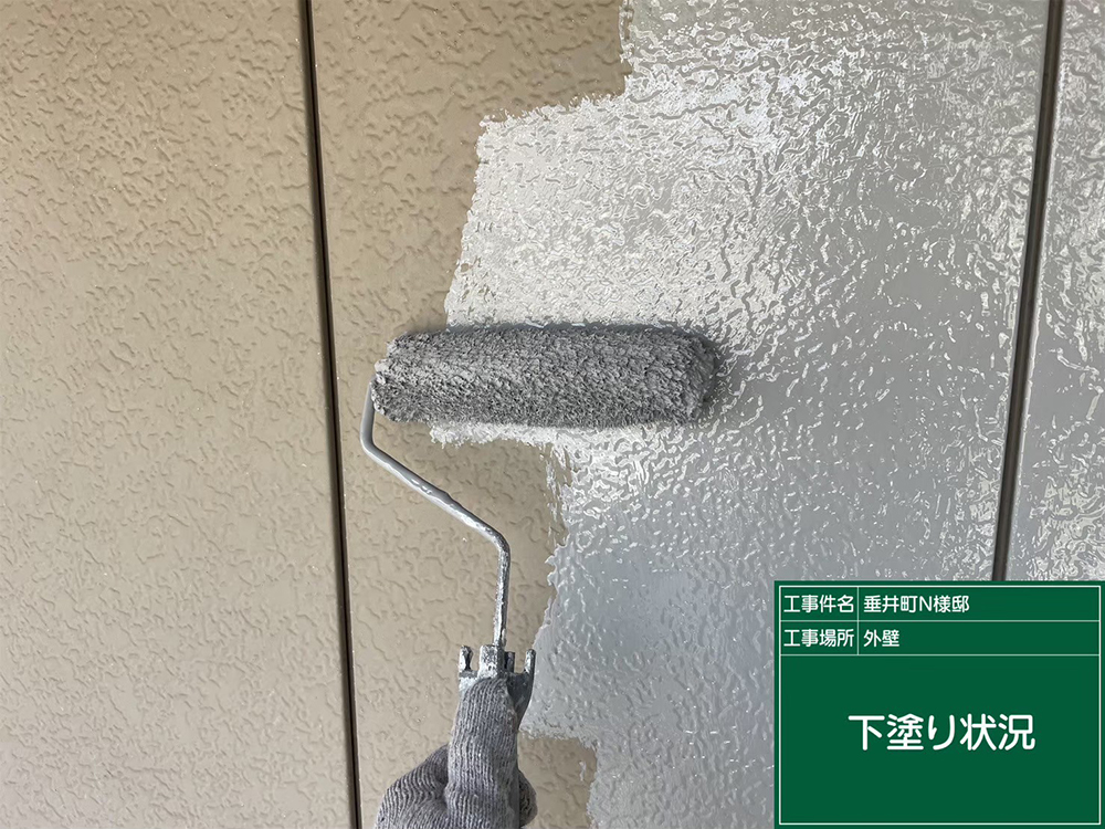 外壁塗装（不破郡・N様邸）