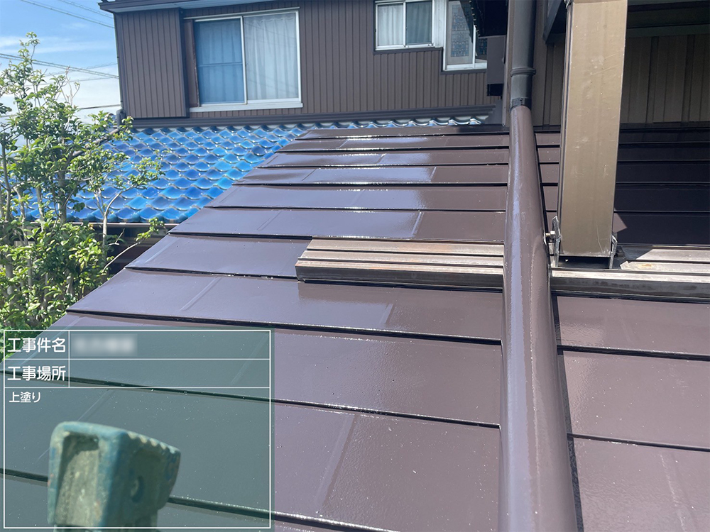 屋根塗装（羽島市・S様邸）
