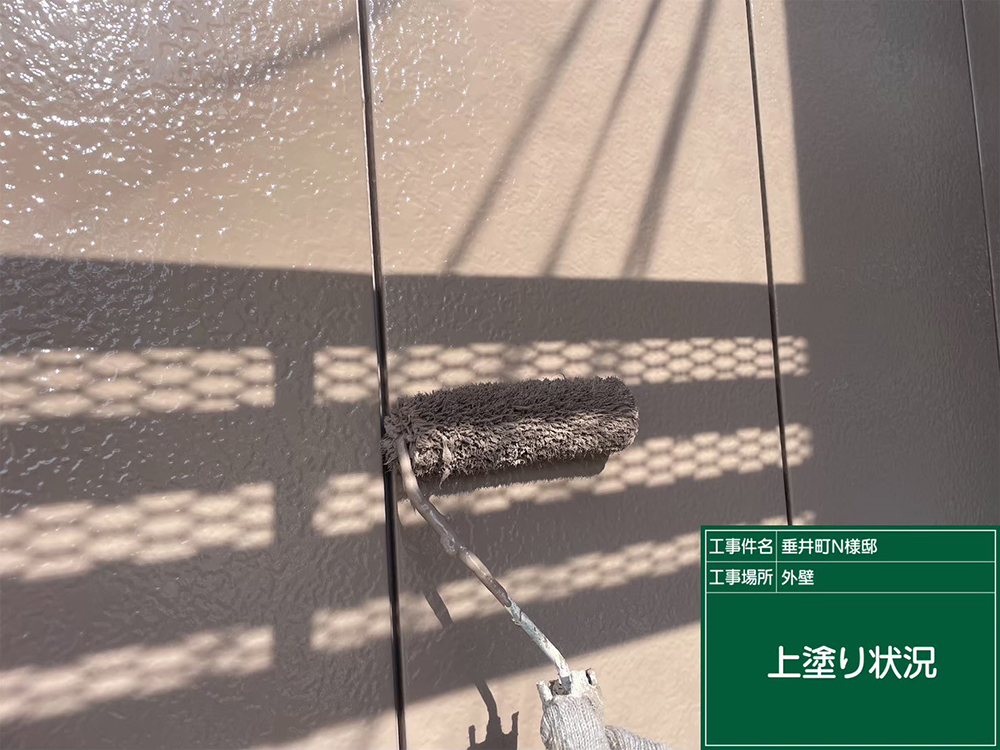 外壁塗装（不破郡・N様邸）