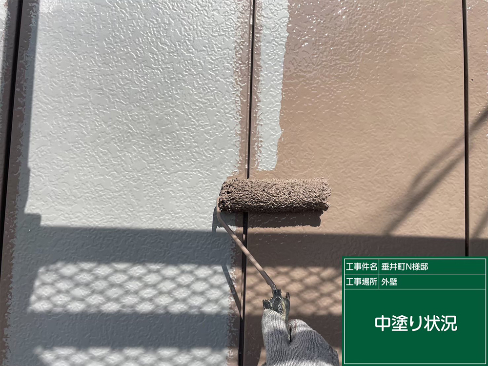 外壁塗装（不破郡・N様邸）