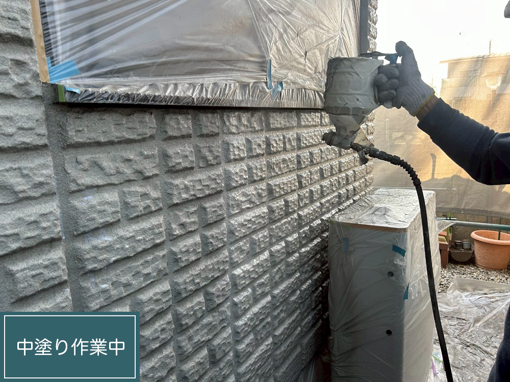 外壁塗装（江南市・I様邸）