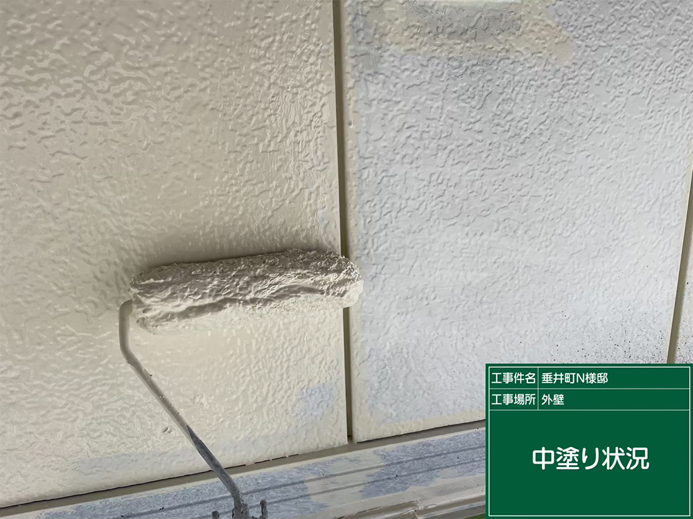 外壁塗装（不破郡・N様邸）