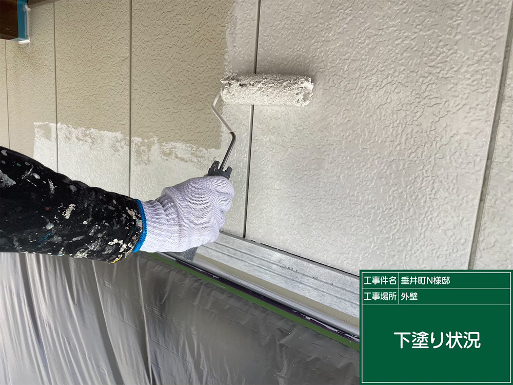 外壁塗装（不破郡・N様邸）