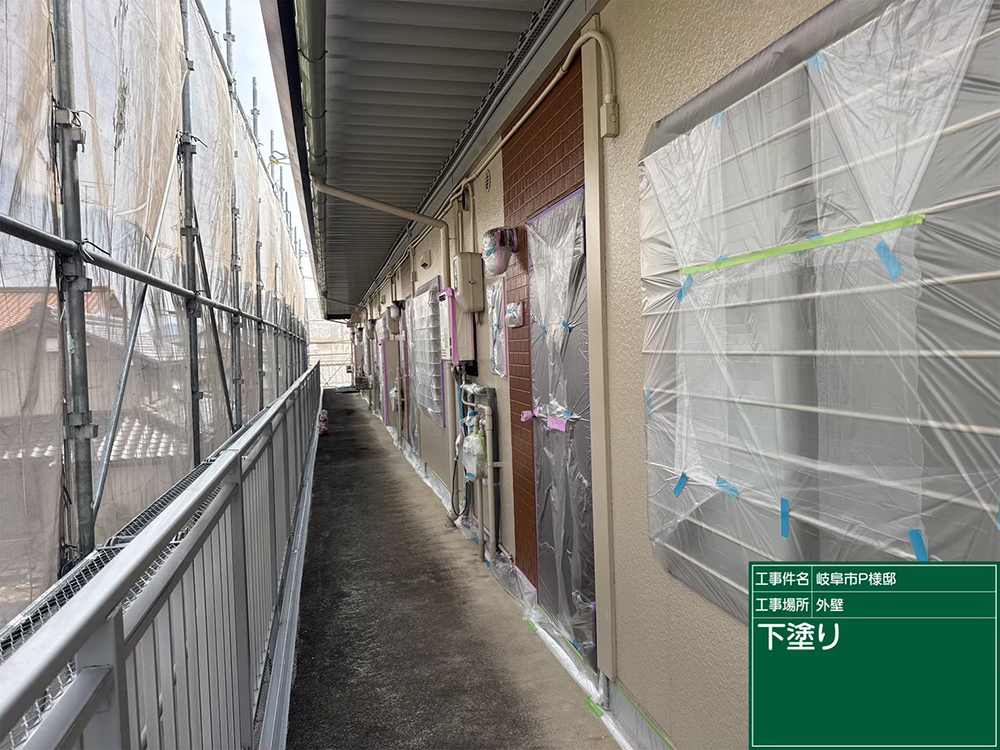 外壁塗装（岐阜市・O様邸）