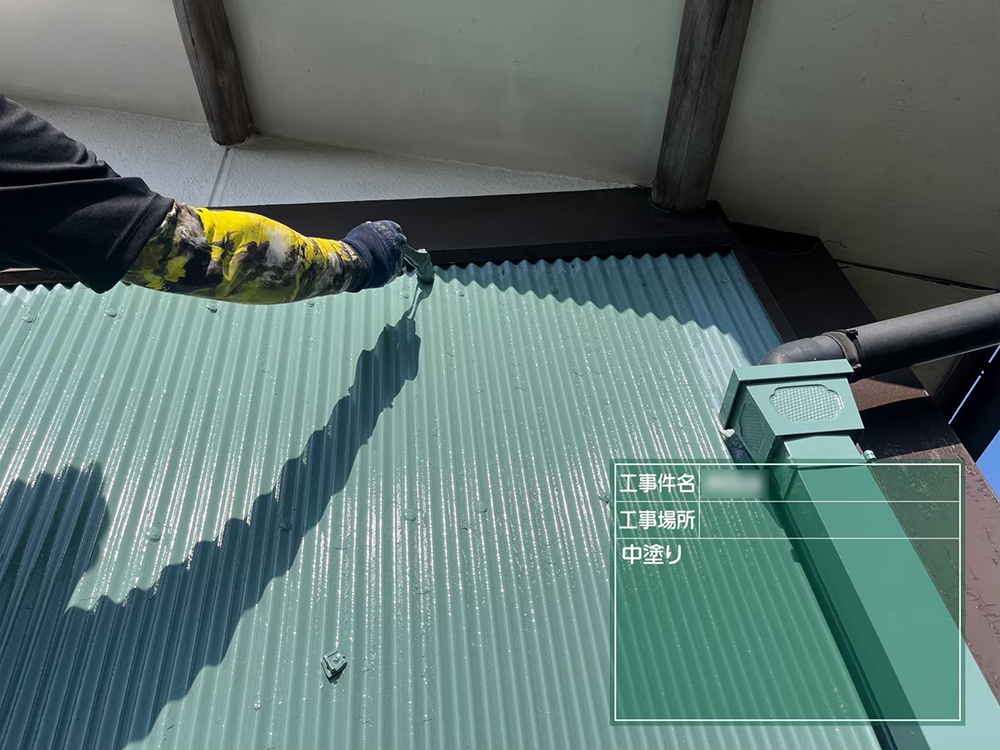 防水工事（羽島郡・I様邸）
