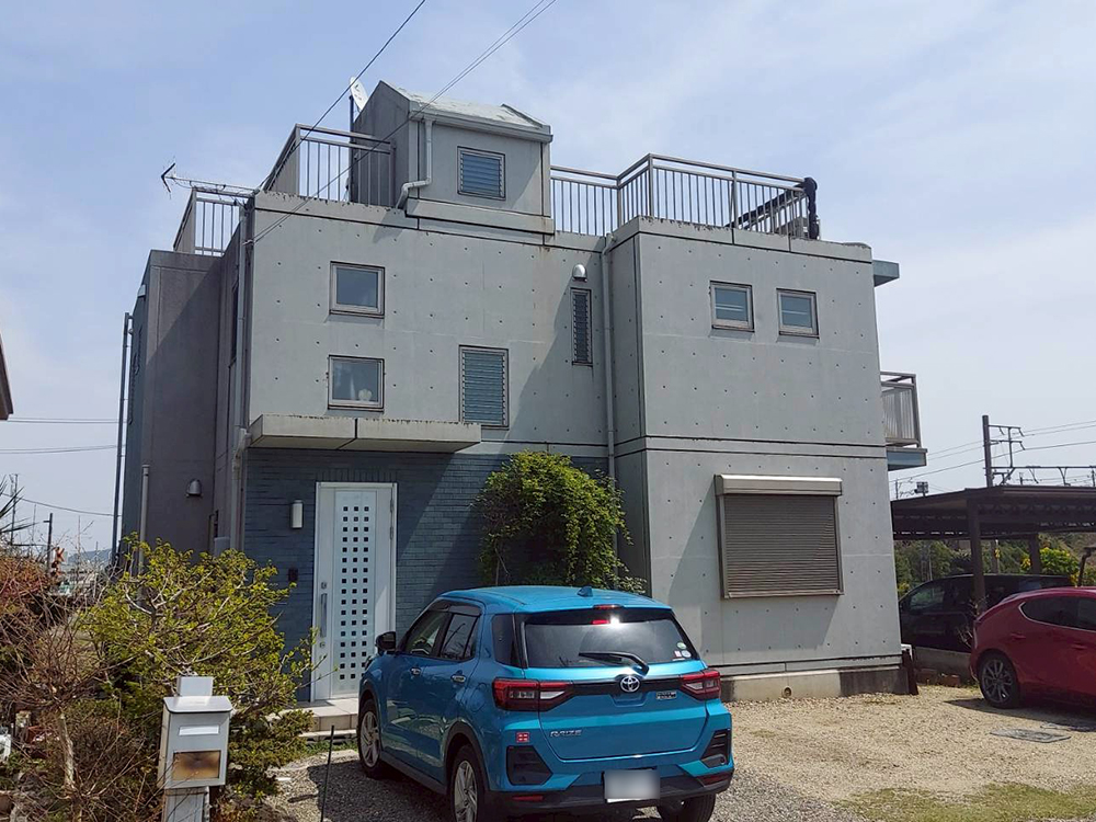 外壁塗装（各務原市・H様邸）