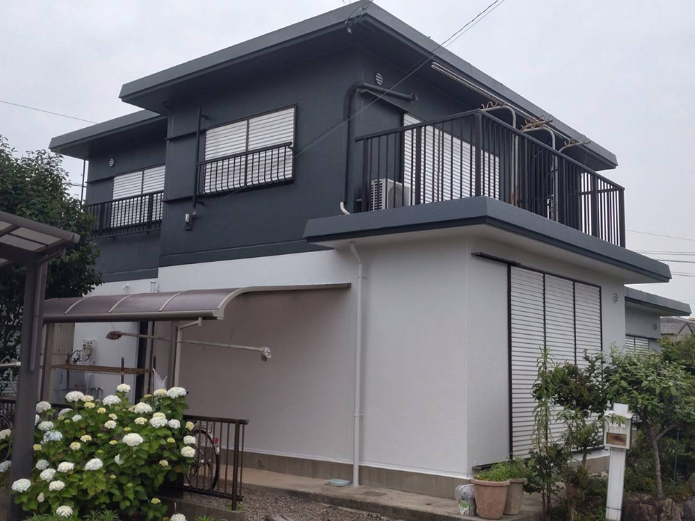 外壁塗装（各務原市・H様邸）