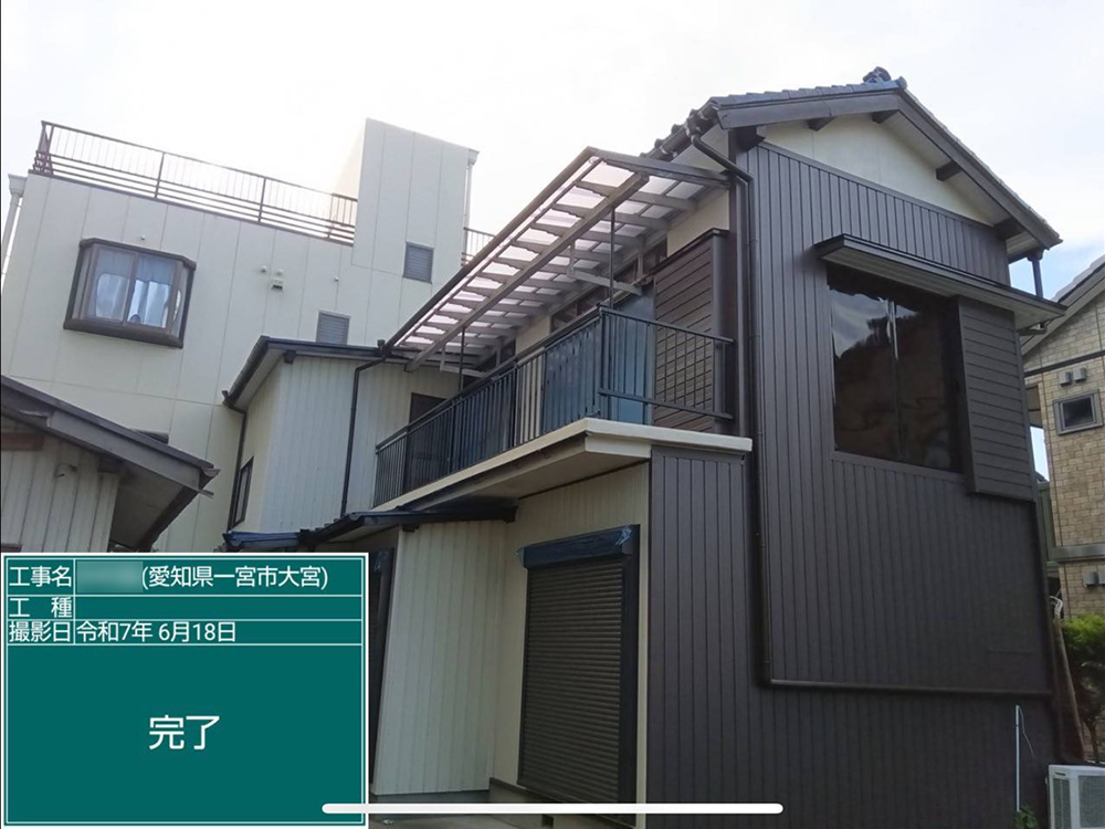 板金工事（岐阜市・K様邸）