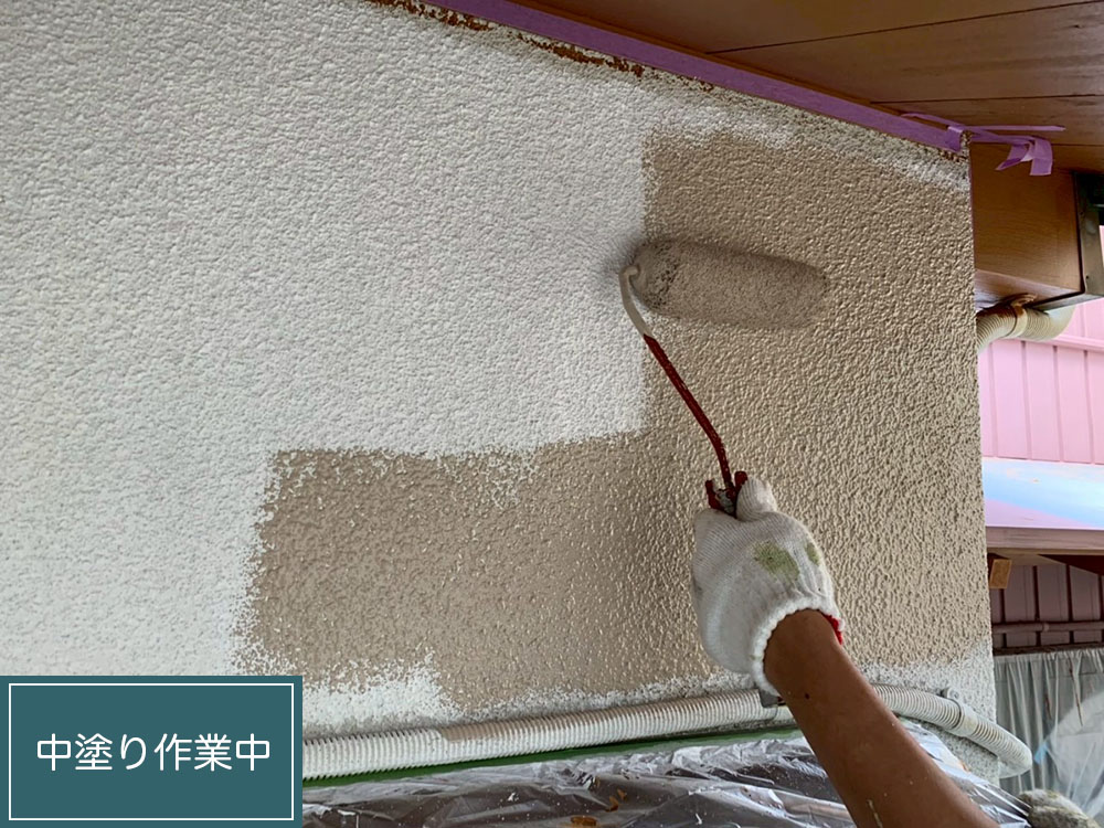 外壁塗装（名古屋市・K様邸）