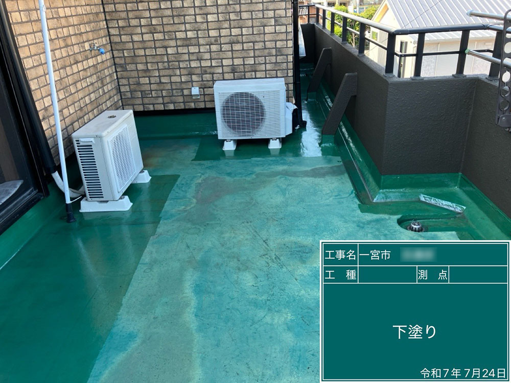 屋根塗装（一宮市・T様邸）