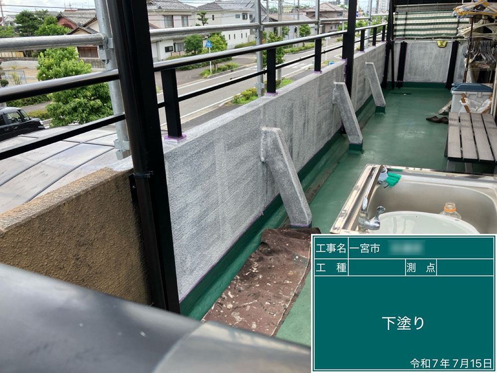 屋根塗装（一宮市・T様邸）