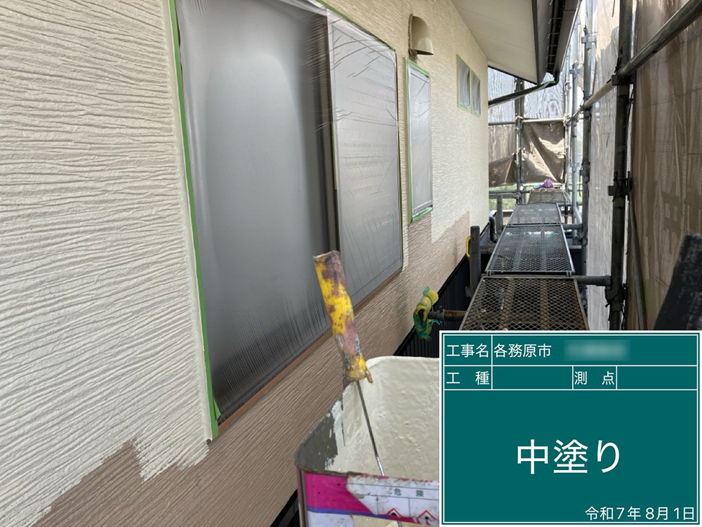 外壁塗装（各務原市・M様邸）