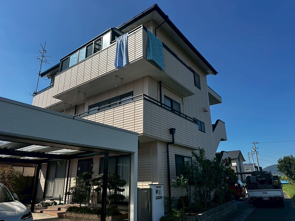外壁塗装（岐阜市・I様邸）