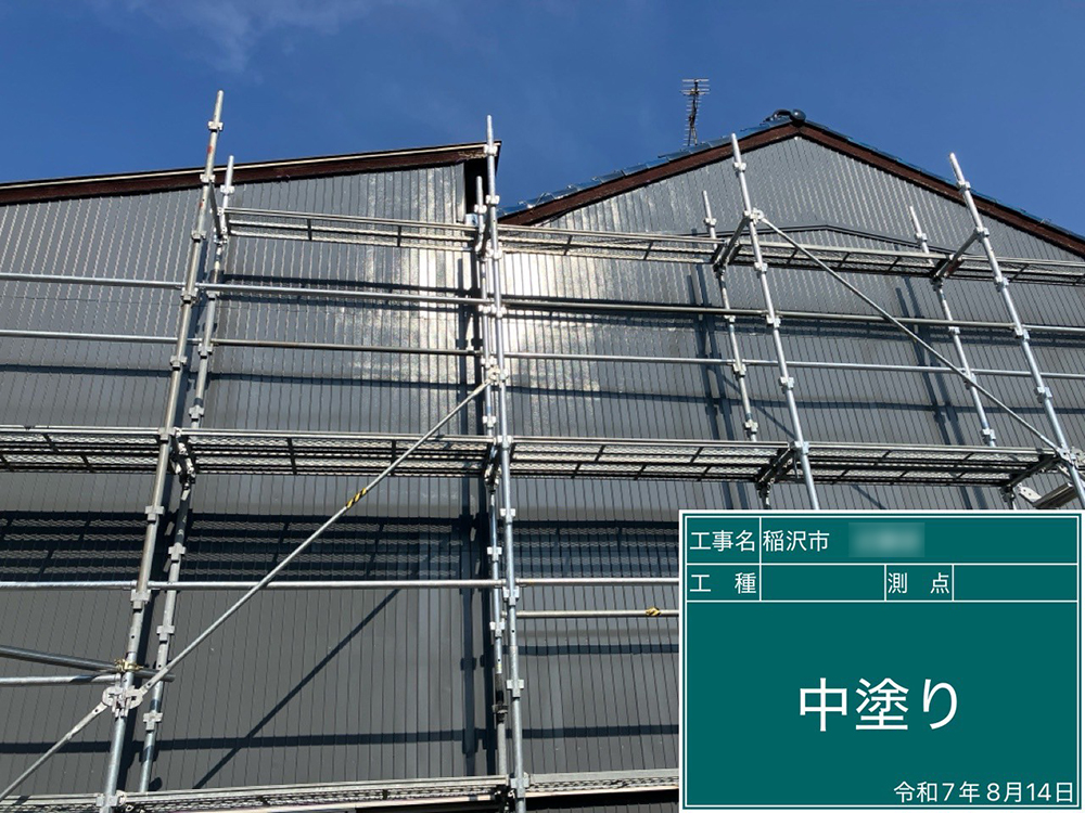 外壁塗装（稲沢市・K様邸）