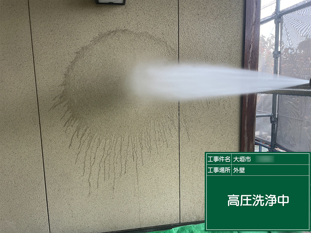 外壁塗装（大垣市・F様邸）