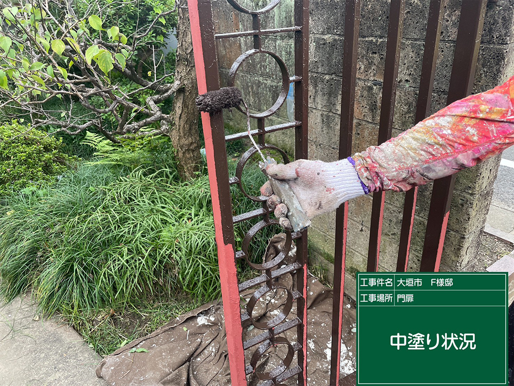 外壁塗装（大垣市・F様邸）