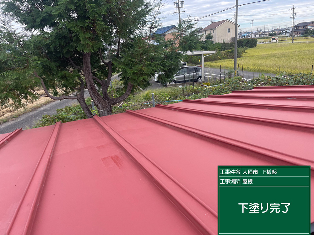 外壁塗装（大垣市・F様邸）