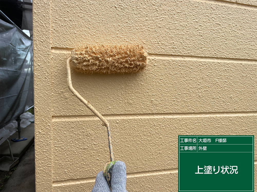 外壁塗装（大垣市・F様邸）
