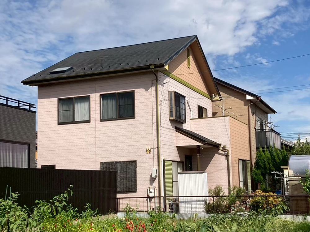 外壁塗装（稲沢市・M様邸）