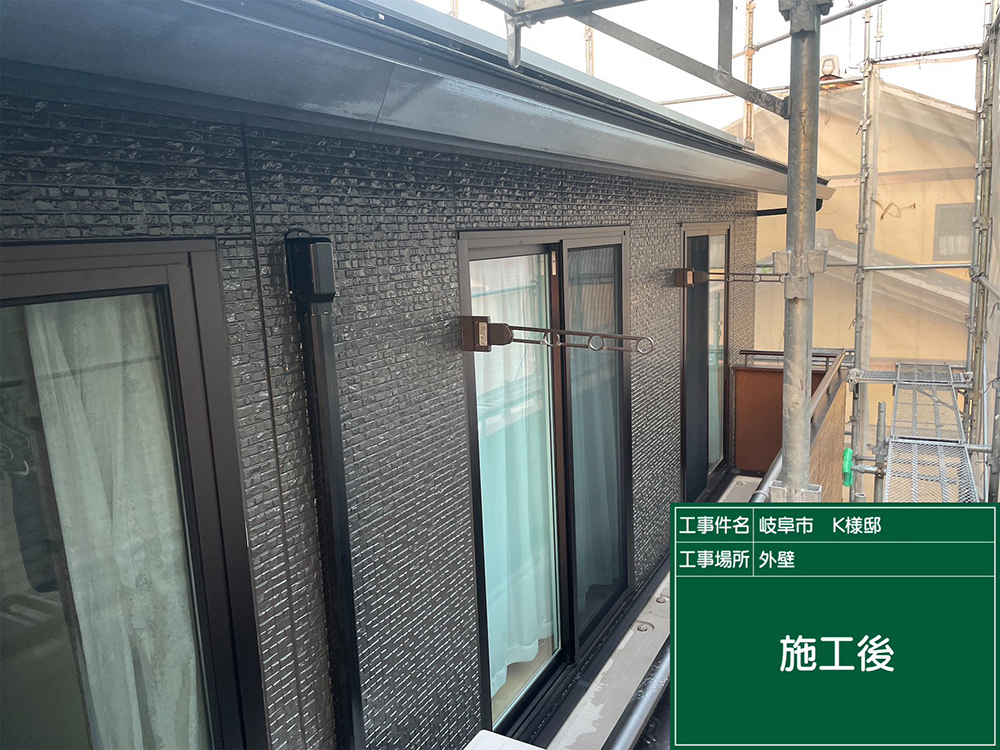 外壁塗装（岐阜市・K様邸）