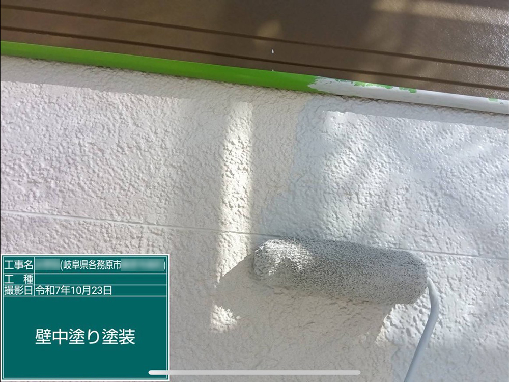 外壁塗装（各務原市・M様邸）