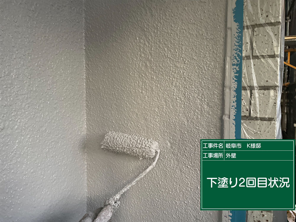 外壁塗装（岐阜市・K様邸）