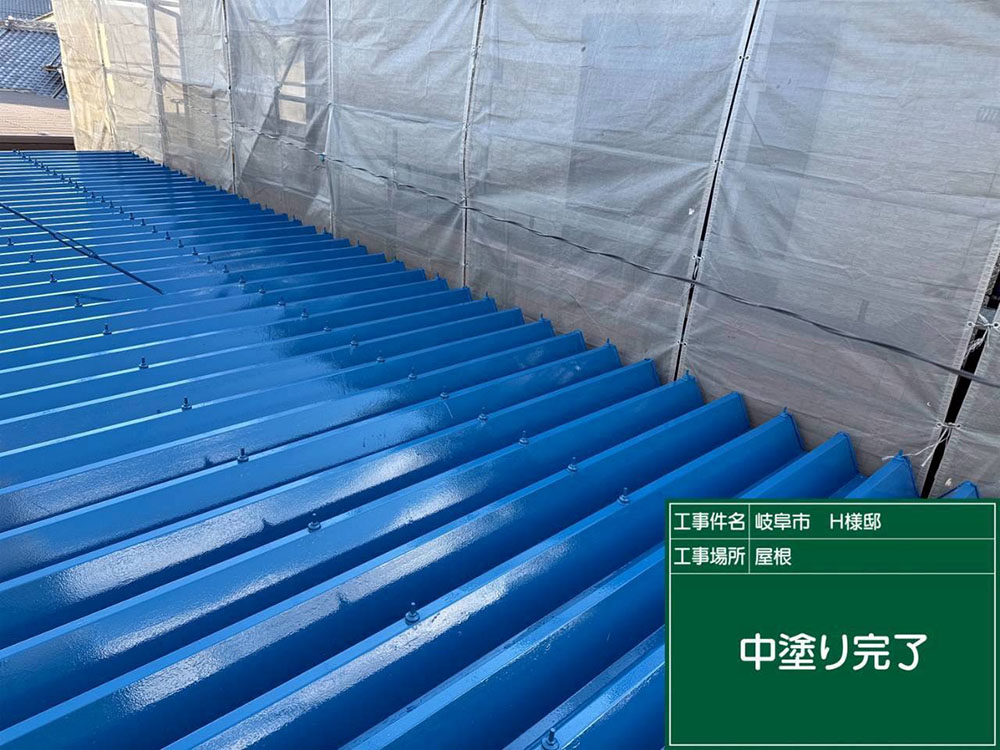 外壁塗装（岐阜市・H様邸）