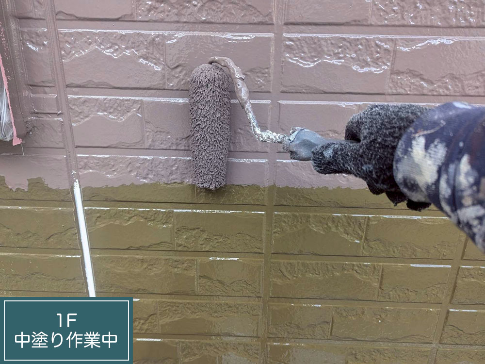 外壁塗装（岐阜市・H様邸）