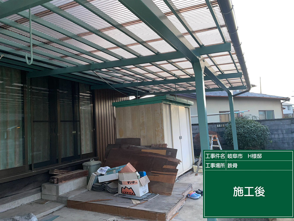 外壁塗装（岐阜市・H様邸）