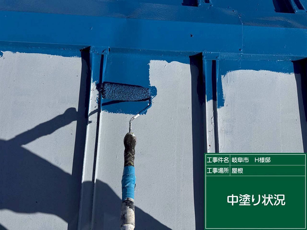 外壁塗装（岐阜市・H様邸）