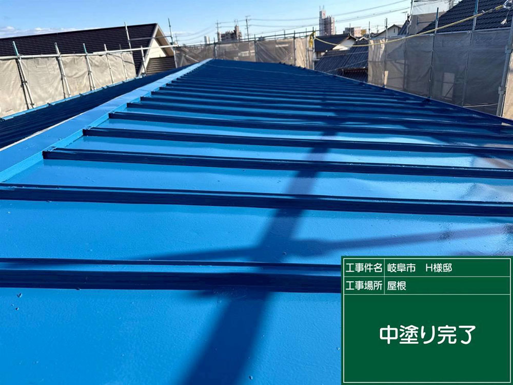 外壁塗装（岐阜市・H様邸）