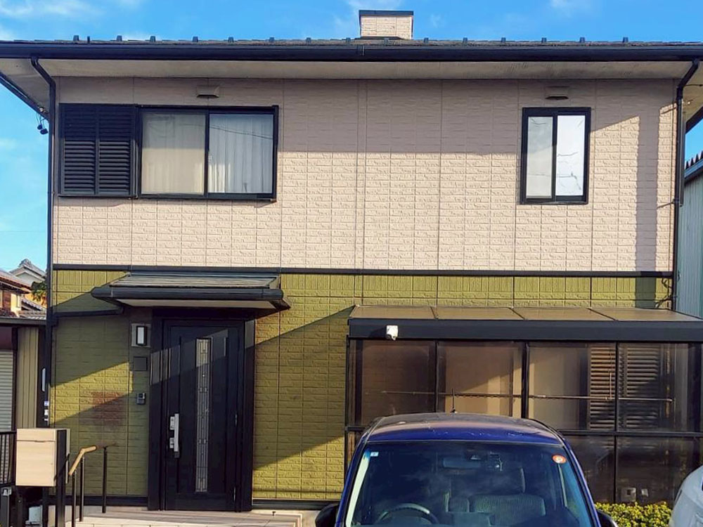 外壁塗装（岐阜市・H様邸）
