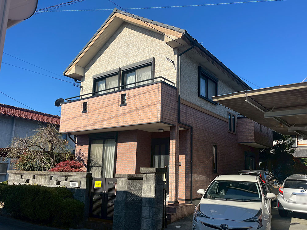 外壁塗装（岐阜市・H様邸）